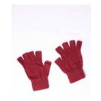 Antrasit Unisex Triko Kesik Eldiven Bordo-Tek Ebat