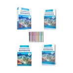 Antrenman Yayınları Güncel Antremanlarla Matematik Temel Eğitim 1.2.3.4.Kitap (TYT-AYT)Konu Anlatımlı + Kalem