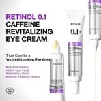 Anua Retinol %0.1 + Kafein Revitalizing Eye Cream – Canlandırıcı Göz Kremi 30 G