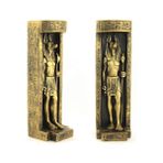 Anubis Figürlü Mumluk - Altın