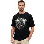 Anubis Oversize Unisex T-shirt (500, Siyah, XL)