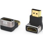 Anunnaki 90 Derece HDMI Çevirici Dönüştürücü 8k - Siyah