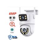 Anunnaki Ip Ptz Full Hd Wifi Güvenlik Kamerası V380 Pro Smart Gece Görüşlü Ses Kayıtlı Çift Lensli Kamera