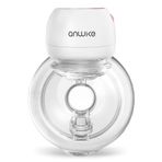 ANWIKE 193 g Elektrikli Göğüs Pompası - LED Ekranlı Ultra Hafif Eller Serbest Göğüs Pompası, 3 Mod 9 Seviyeli, Sessiz <40dB, Flanş 21/24 mm, BPA İçermez - Ev, Araba, Eczane ve Seyahat için İdeal