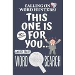 Anxiety Relief Word Search Puzzle Book: Word Searches with Easy To Read Print About Anxiety Relief, Relaxation-themed Puzzle Game, Mindfulness Jigsaw ... Gift For Stress Relief, Relaxation, Vacations