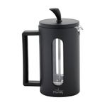 Any Morning 600 ml Borosilikat Cam French Press 304 Paslanmaz Çelik Filtre Kahve ve Bitki Çayı FF002