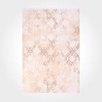 Anya Krem Geometrik Bambu Modern Geometrik Etnik Desenli Boho Makinada Yıkanabilir Hav Toz Vermez Leke Tutmaz Kaymaz Taban Dijital Makine Baskı Halı Oturma Odası Salon Yolluk Koridor Mutfak Halısı
