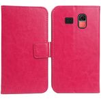 Anybird PU Flip Folio Deri Kılıf Artfone CS182 1.8 inç Kitap Cüzdan İş Telefonu Koruma Koruyucu Koruyucu Kapak Cilt Kılıfı Etui (Gül)