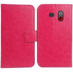 Anybird SweetLink S2 PLUS 1.8 inç için PU Flip Folio Deri Kılıf Kitap Cüzdanı İş Telefonu Koruma Koruyucu Koruyucu Kapak Cilt Kılıfı Etui (Gül)
