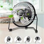 Anycast Soğutucu Serinletici Pervaneli Masaüstü Küçük Ayaklı Vantilatör Klima USB Fan Metal Fan