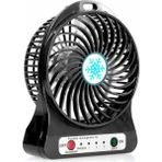 Anycast Vantilatör 3 Kademe Mini Fan Pervane Siyah