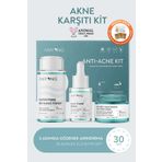 ANYONG Akne Karşıtı ve Gözenek Sıkılaştırıcı Karma-Yağlı Cilt Bakım Seti Tonik, Serum, Krem - Azelaik Asit