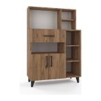 Anzera Ağva Mutfak Dolabı - Atlantik Çam - 135 cm