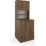 Anzera Çamaşır Makinesi Dolabı 004 - Ceviz
