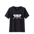 Aobiono Kadın Erkek Anime Tişörtler Kawaii Japon Y2K Preppy Grafik Vintage Sevimli Estetik Sokak Giyimi Genç Üstler Üniseks, Siyah-a, S