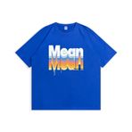 Aobiono Vintage Preppy Y2K Grunge Emo 2000'ler Bol Klein Mavisi Unisex T-shirt