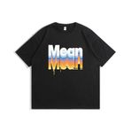 Aobiono Vintage Preppy Y2K Grunge Emo 2000'ler Bol Siyah Unisex T-shirt