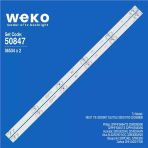 Aoc 32M3080/60 32'' İnç 2 Adet Tv Led Bar (Tvnizi Açıp İçindeki Led Barla Birebir Aynısı Olduğunu Görmeden Almayınız. Sonrasında İade Almamaktayız.)