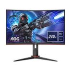Aoc C27G2ZE 27" 0.5 Ms Full Hd Freesync Curved Oyuncu Monitörü Outlet - 0,5 ms - 240 Hz