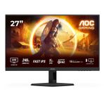 Aoc Outlet 27''Q27G4Zr 0.3Ms 260Hz Pivot Fast Ips 2K Gaming Monitör(Ölü Pixel)