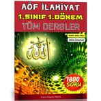 Aöf İlahiyat 1. Sınıf 1. Dönem Tüm Dersler Kitabı