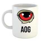 AOG #5 Logo Baskılı Porselen Kupa Bardak
