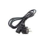 aogo 1.5 Metre Power Güç Kablosu C13 Iec Enerji Kablosu 1.5m Monitör Pc Yazıcı Elektrik Kablosu