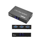 aogo 2 Port Vga Switch 2 Kasa 1 Monitör Vga Seçici Vga Giriş Çoklayıcı 2 Giriş 1 Çıkış 15 Pin Vga