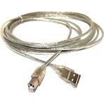 Aogo 5 Metre USB Yazıcı Kablosu USB 2.0 Tip A Erkek - B Erkek USB 2.0 Printer Kablo USB A'dan B'ye 5m