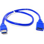 Aogo 60CM USB 3.0 Uzatma Kablosu 0.6mt USB Dişi Erkek Kablo 60 cm USB Extansion Usb3.0 Af Uzatma