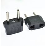 Aogo Amerikan Priz Dönüştürücü Abd'den Avrupa'ya Fiş Adaptörü Fiş Çevirici Uç Abd Plug 10A