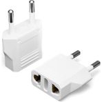 Aogo Amerikan Priz Dönüştürücü Abd'den Avrupa'ya Fiş Adaptörü Fiş Çevirici Uç Abd Plug