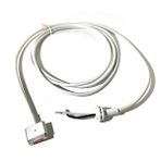 Aogo Apple Magsafe 2 Apple 5 Pin Tamir Kablosu T Uç Dc Kablo Mıknatıslı Adaptör Şarj Cihazı Fişi 45W 60W 85W