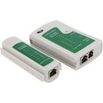 Aogo Kablo Test Cihazı Ağ Kablo Test Cihazı RJ45 RJ11 RJ12 Cat5-6-7 Utp Lan Kablo Ethernet Ölçüm Cihazı - Beyaz