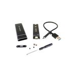 Aogo M.2 Nvme To Usb3.1 Type-C Gen2 10GBPS M.2 Pcı-E SSD Harici Sürücü Kutusu M.2 M-Key SSD Usb-C