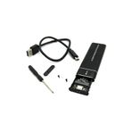 aogo NGFF/M.2 NVME Uyumlu SSD Kutu 2 Si 1 Arada USB C 10 Gbps Alimunyum Harici Kutu M.2 Nvme &