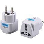 Aogo Universal Amerikan Ingiliz Türk Priz Fiş Çevirici Avrupa Fiş Çevirici Plug Eu Socket - 1 Adet