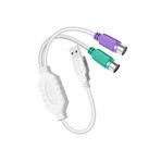 aogo Usb Ps/2 Dönüştürücü Klavye Mouse Ps2 - Usb Adaptörü Erkek - Ps/2 Dişi