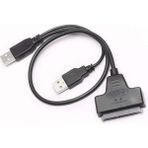 Aogo USB Sata Çevirici Kablo 2,5 Inç SSD ve HDD Için Sata USB Adaptör Kablosu 2.5 Sata HDD USB 2.0
