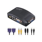 aogo Video To Vga Converter Rca Kompozit Av S-video - Vga Dönüştürücü Video In Vga Out
