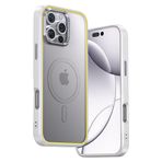 Aohi The Future Iphone 16 Pro Max Kılıfı, Magsafe Uyumlu Telefon Kılıfı, Beyaz