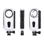 Aokicase Compatible with Insta 360 One X Anti-Scratch Camera Panorama Camera Diving Shell Sports Camera Waterproof Shell Insta 360 One X3 Action Anti-Scratch Camera Accessories Black (A424)