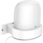 Aokicase For Google Nest WiFi Pro Holder Desktop Stand Holder Accessories with Integrated Cable Management, Smart Home Speaker Accessories Rack, Space Saving (Google Nest WiFi Pro, White) 1 Piece