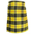 Aokitec SHYNE KILTS İngiltere Erkek İskoç Etek, Sarı/Siyah, 34 inç