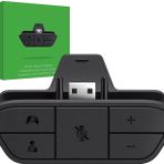 AOLION Xbox One için Stereo Kulaklık Adaptörü, Xbox One/ One S/X/ Elite 1/ Elite2/ Series S/X Kumandası için Sesli Mikrofon Kulaklık Dönüştürücüsü-Ses Dengesini Ayarlama (Oyun Ses ve Sesli Sohbet)