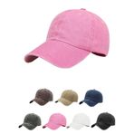 Aomig Beyzbol Şapkası Erkek Unisex Vintage Werehed Baba Şapkası, Polo Stil Şapka Beyzbol Şapkaları,% 100 Pamuklu Denim Ayarlanabilir Spor Şapkası Nefes Alabilir Yaz Güneşlik Şapkası, pinguin gri, One