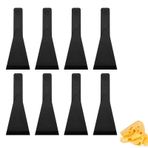 AOMiGT Raclette kazıyıcı, ahşap raklet kazıyıcı, 8 adet ahşap kazıyıcı, raklet sürgüsü spatula, yapışmaz kaplamalı raklet spatulası, yapışmaz tavalar, peynir ızgaraları, gurme tahtaları, kızartma tavaları