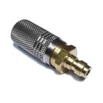 Aopkeo Genişletilmiş PCP Airsoft Hava Şarj Hızlı Bırakma Adaptörü Soket 1/8BSPP (G1/8) 8mm Erkek Avcılık Çekim Aksesuarları (8mm Dolgu Nipeli)