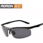 Aoron Gece ve Gece Polarize Gece Görüş Gözlüğü Alüminyum Magnezyum Yarı Çerçeveler Modaya Uygun Güneş Gözlüğü Güneş Gözlüğü Erkek Sürüş Gözlükleri 8179 (Yurt Dışından)
