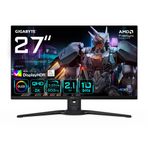 AORUS FO27Q5P 27" OLED Gaming Monitor, QHD (2560x1440), 500Hz, 0.03ms GTG, Anti-Reflection, HDMI 2.1 & DisplayPort 2.1 & USB-C, DisplayHDR True Black 500, ClearMR 21000, Dahili Hoparlör